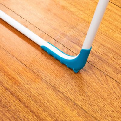 Image showing 5 th Daytek Glider Laundry Drying Rack, White/Blue