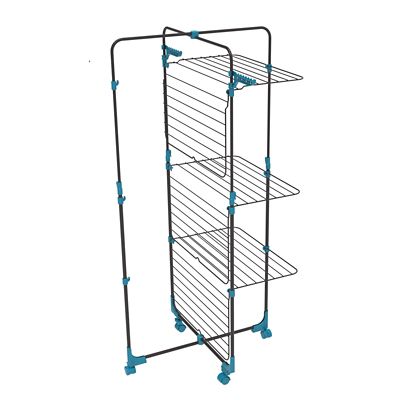 Image showing 5 th Daytek 3-Tier Tower Laundry Drying Rack, Dark Gray