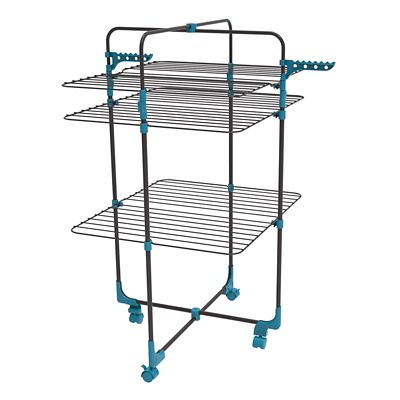 Image showing 6 th Daytek 3-Tier Tower Laundry Drying Rack, Dark Gray