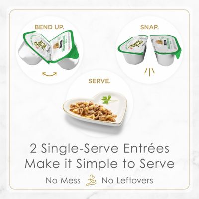 Image showing Purina Fancy Feast Adult Gourmet Petites Gravy Collection Wet Cat Food Variety pk., 2.8 oz., Pack of 24 Break-Apart Tubs