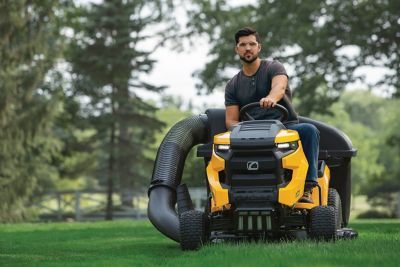Image showing  Enduro Series 46 in. 23 HP Gas Riding Lawn Mower, Kohler Twin-Cylinder Engine, Hydrostatic Transmission