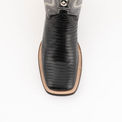 Image showing 2 th Ferrini Men's Teju Lizard S-Toe Cowboy Boots