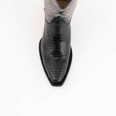 Image showing  Women's Teju Lizard Taylor Snip Toe Western Boots, 1.5 in. Heel