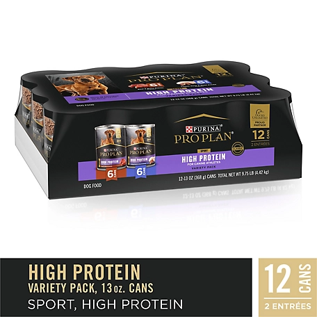 Purina Pro Plan Sport High Protein Wet Dog Food Variety Pack