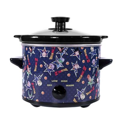 Uncanny Brands Dragon Ball Z 2 Qt. Slow Cooker, Cook With Anime Favorites