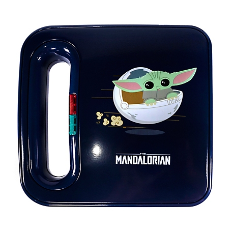Uncanny Brands Star Wars Mandalorian Kitchen Appliances Waffle
