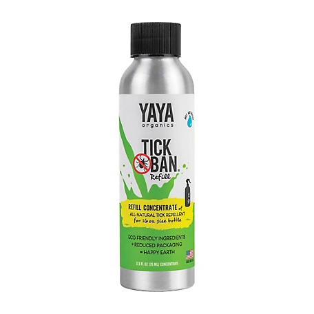 YAYA Tick Ban Refill Concentrate for 16 oz. All-Natural Tick Repellent