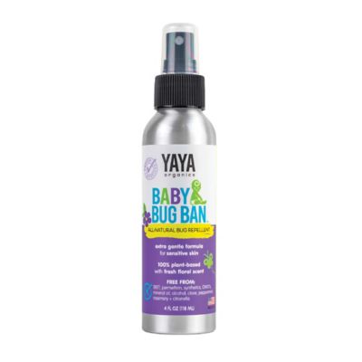 YAYA Organics Baby Bug Ban Natural Bug Repellent for Babies, Toddlers, Kids and Sensitive Skin