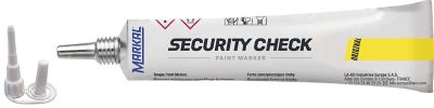 MARKAL Security Check Paint Marker, Yellow