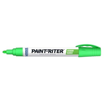 MARKAL Window Marker Removable Liquid Paint Marker, Green