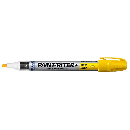 Paint Marker : U-Mark Wash Off YELLOW (Water removable) 1 dozen