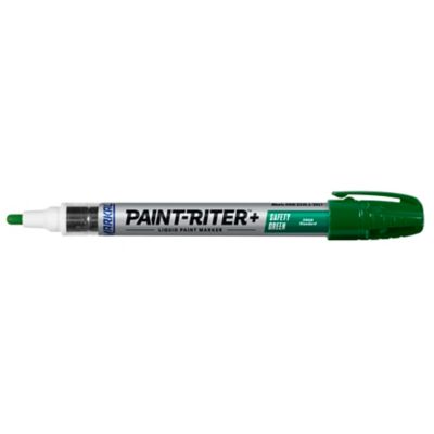 MARKAL Paint-Riter Plus Safety Liquid Paint Marker, Green