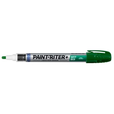 MARKAL Paint-Riter + Safety Liquid Paint Marker, Green