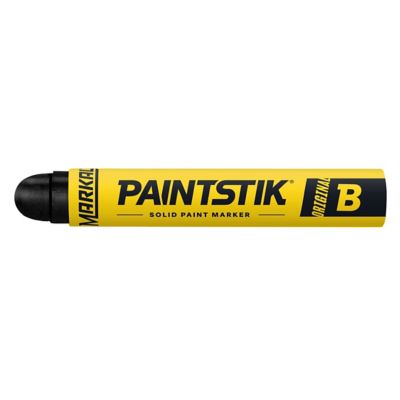 MARKAL B Paintstik Solid Paint Markers, Black, 12-Pack