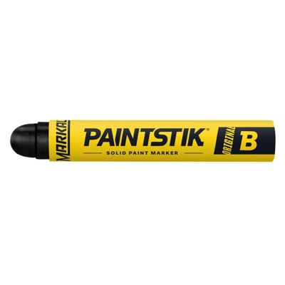 MARKAL B Paintstik Solid Paint Marker, Black, 12-Pack