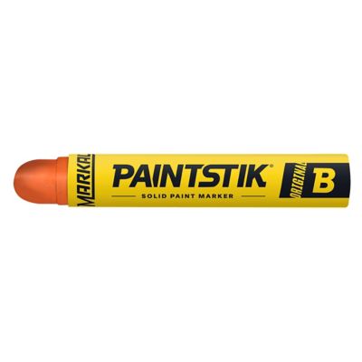MARKAL B Paintstik Solid Paint Marker, Orange, 12-Pack