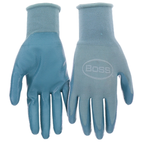 Boss Nitrile Gloves, Blue, 5-Pack