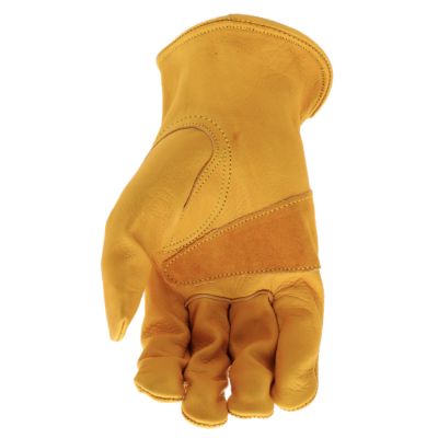 Image showing  Men's Cowhide Leather Driver Work Gloves, 1-Pair