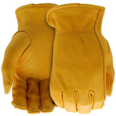 Boss Men's Deerskin Leather Driver Gloves, 1-Pair