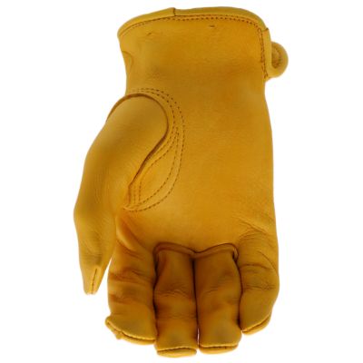 Image showing  Men's Deerskin Leather Driver Gloves, 1-Pair