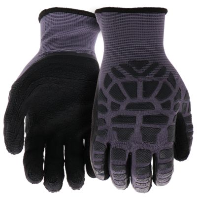 Boss Men's Grip Protective Latex Work Gloves, 1-Pair