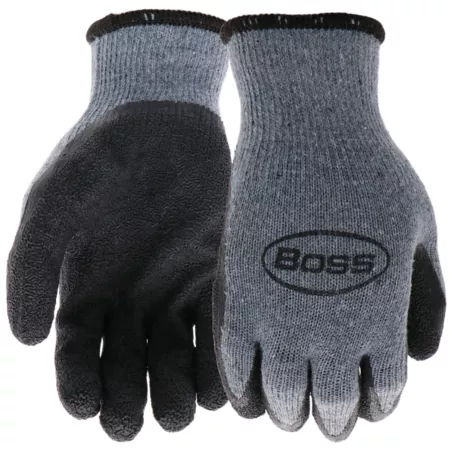 Boss Unisex-Adult Latex Work Gloves 1 Pair Work Gloves