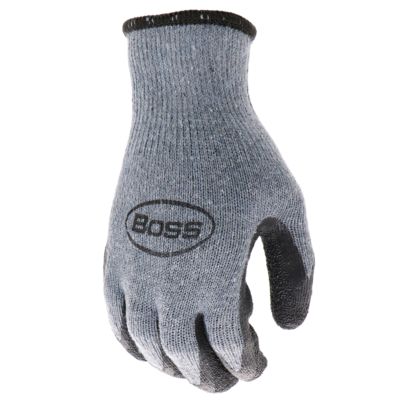 Image showing  Unisex Adult Latex Dip Work Gloves, 1-Pair