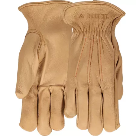 Ridgecut Women's Water Resistant Goat Leather Driving Gloves 1 Pair Work Gloves