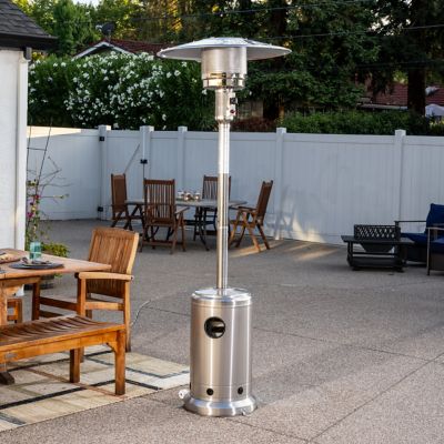 Image showing  Stainless Steel Propane Patio Heater, 400 sq. ft., 46,000 BTU