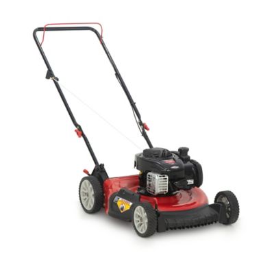 Troy-Bilt 21 in. 140cc Gas-Powered 2-in-1 Push Lawn Mower Great mower and quieter as well
