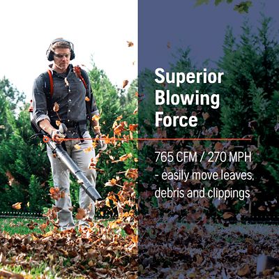 Image showing  150BT 270 MPH/765 CFM 51cc Gas Backpack Leaf Blower
