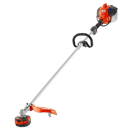 Husqvarna 130L Gas String Trimmer, 28-cc 2-Cycle, 18 in. Straight Shaft Gas Weed Eater with Rapid Replace Trimmer Head