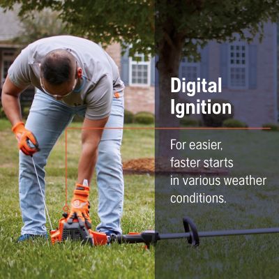 Image showing  130L 18 in. 28cc Straight Shaft Gas String Trimmer, 2-Cycle