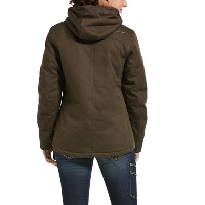 Image showing Ariat Women's Rebar DuraCanvas Insulated Work Jacket