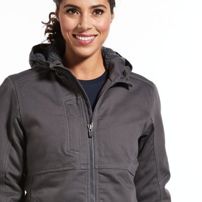 Image showing Ariat Women's Rebar DuraCanvas Insulated Work Jacket