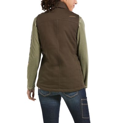 Image showing  Women's Rebar DuraCanvas Insulated Work Vest