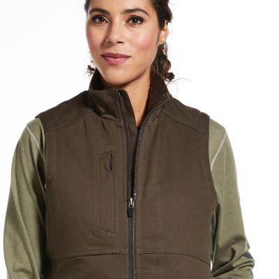 Image showing Ariat Women's Rebar DuraCanvas Insulated Work Vest