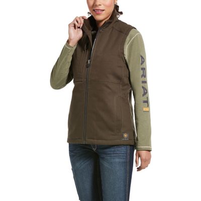 Image showing 0 th Ariat Women's Rebar DuraCanvas Insulated Work Vest