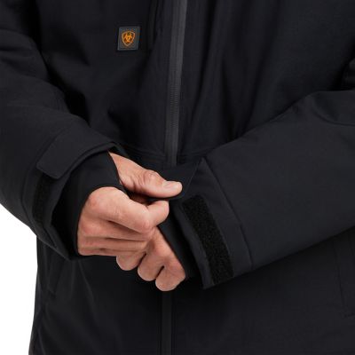 Image showing  Men's Waterproof Rebar Storm Fighter 2.0 Insulated Work Jacket