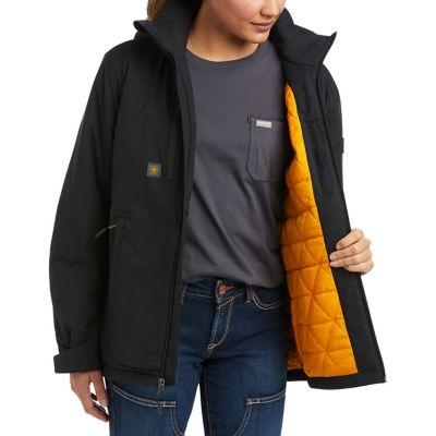 Image showing  Women's Waterproof Rebar Storm Fighter 2.0 Insulated Work Jacket