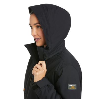 Image showing  Women's Waterproof Rebar Storm Fighter 2.0 Insulated Work Jacket