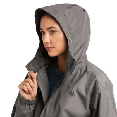 Image showing  Women's Waterproof Rebar Stormshell Logo Work Jacket