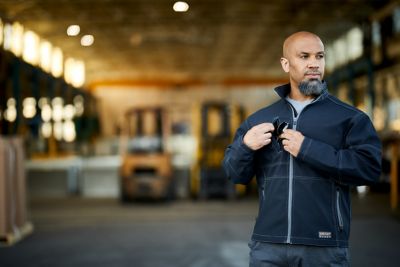 Image showing 6 th Ariat Men's Rebar Stretch Canvas Softshell Work Jacket