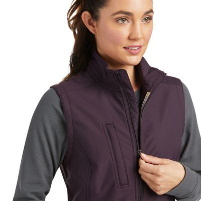 Image showing  Women's Rebar Stretch Canvas Softshell Work Vest