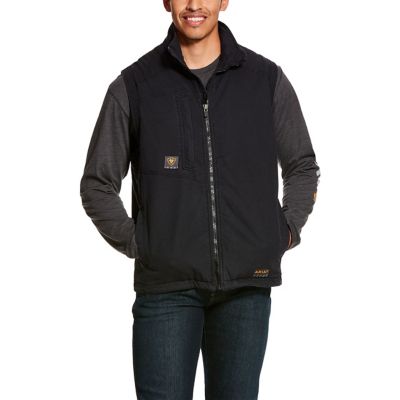 ARIAT Rebar Washed Duracanvas Insulated Vest Men's Vest