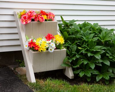 Image showing  Angled Garden Bed, Sandstone