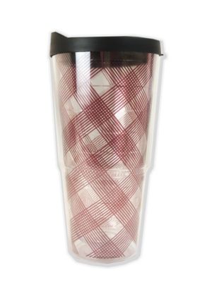 Bella Bug 24 oz. Stripes Pattern Tumbler