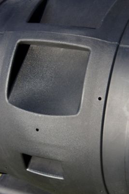 Image showing  50 gal. Compost Wizard Envirotumbler Compost Tumbler, Black