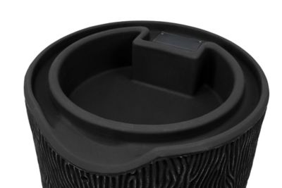 Image showing  50 gal. Impressions Eco Bark Rain Saver Barrel, Recycled Material