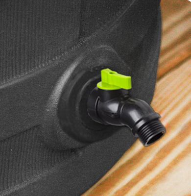 Image showing  50 gal. Rain Wizard Eco Rain Barrel, Recycled Material